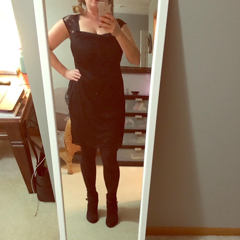 Form Flattering Little Black Dress